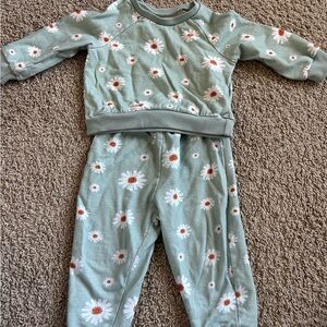 Floral Print Baby Outfit for Girls